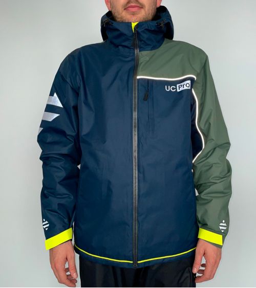 Mid-season/winter technical jacket with lining