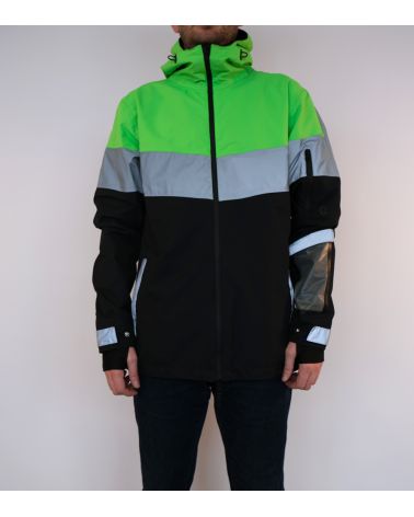 Veste k-way réfléchissante et ultravisible