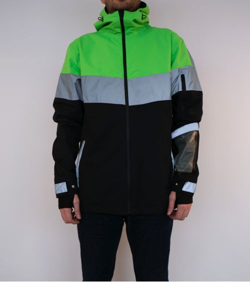 K-way reversible and reflective jacket