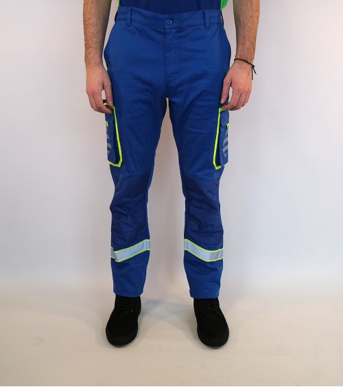 Uc Pro trousers with reflective strips and side pockets