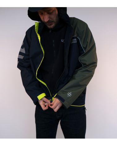 Rain Jacket mid-season/winter - waterproof + fleece lining